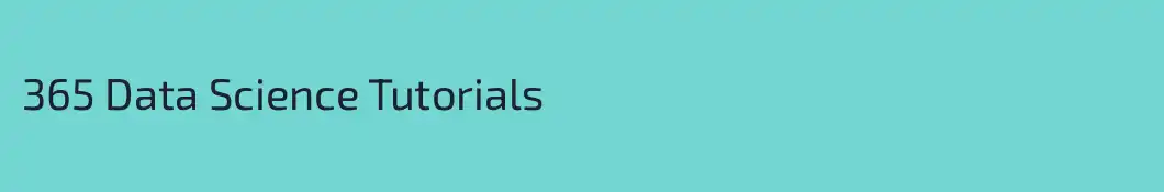 365 Data Science Tutorials